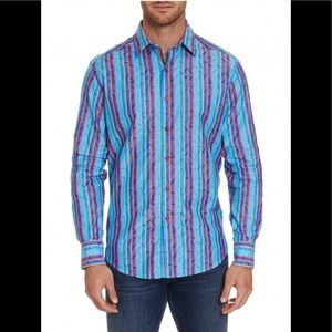NWT Robert Graham Men's Troy Sport Shirt